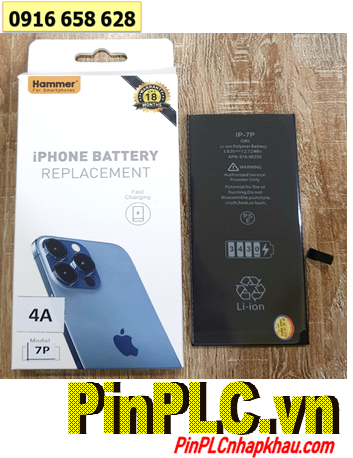 Pin iPhone 7 PLUS; Pin iPhone 7 PLUS (3430mAh, 3.7V-3.85V, dòng sạc 4A) chính hãng |BẢO HÀNH 18 tháng